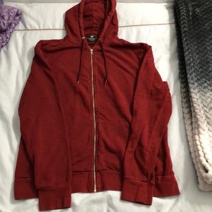 Men’s H&M zip up hoodie Size L